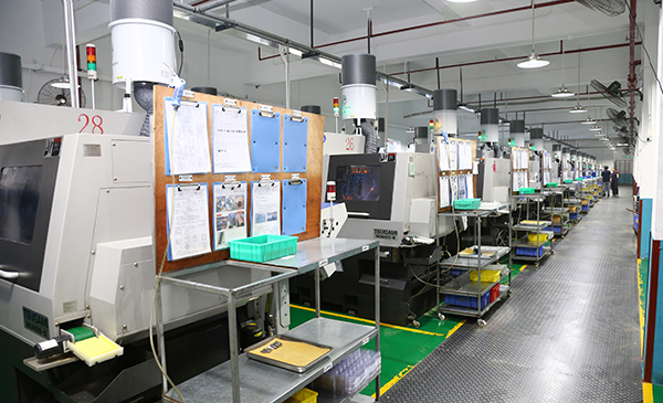 CNC車間設(shè)備展示